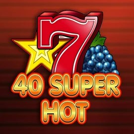 40 Super Hot slot logo by Amusnet Interactive at Betamo Casino