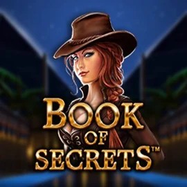 Book of Secrets online game logo by SYNOT Games on betamocasinos.com