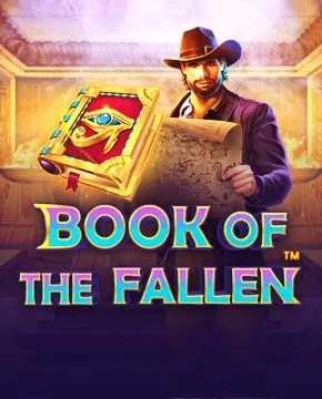 Official Slots logo: book of the fallen by Pragmatic Play at Betamo Casino