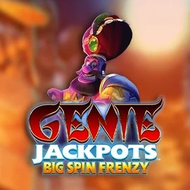 Genie Jackpots: Big Spin Frenzy game by Blueprint Gaming – logo hosted on Betamo Casino
