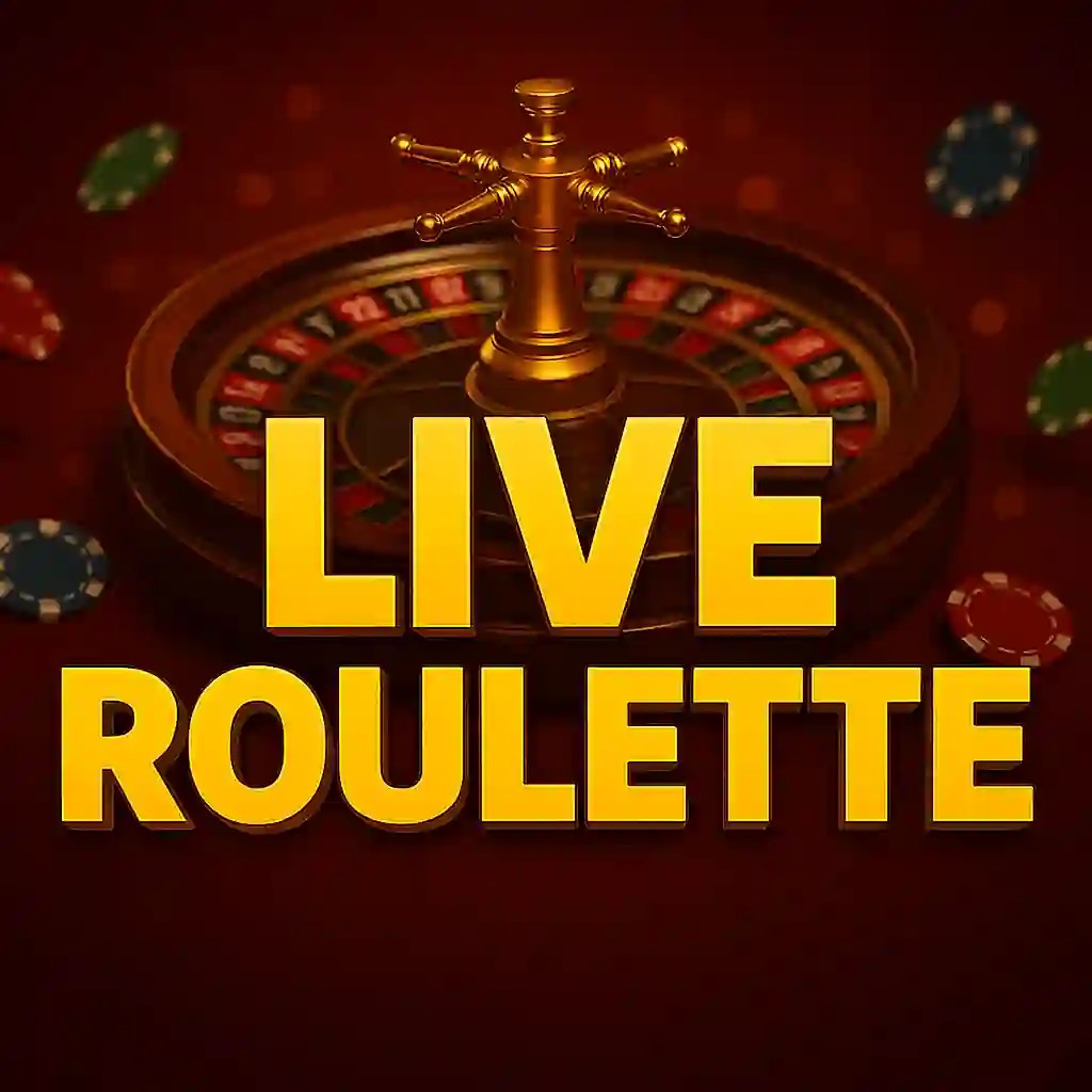 Live Roulette slot logo by Evolution at Betamo Casino