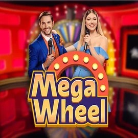 Mega Wheel logo by Pragmatic Play at Betamo Casino