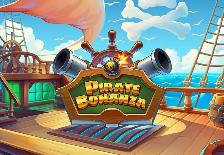 Play Pirate Bonanza Slot slot by Backseat Gaming on betamocasinos.com