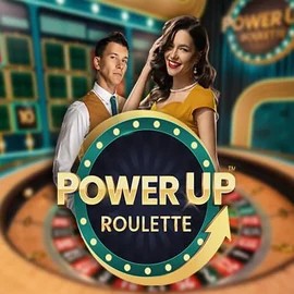 PowerUP Roulette game by Pragmatic Play – logo hosted on Betamo Casino