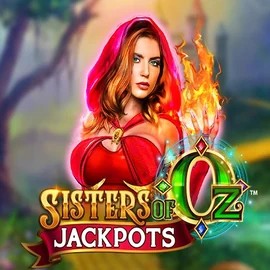 Sisters Of Oz Jackpots by Triple Edge Studios, showcased at betamocasinos.com – game logo