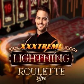 Live Casino logo of XXXtreme Lightning Roulette from Evolution at Betamo Casino